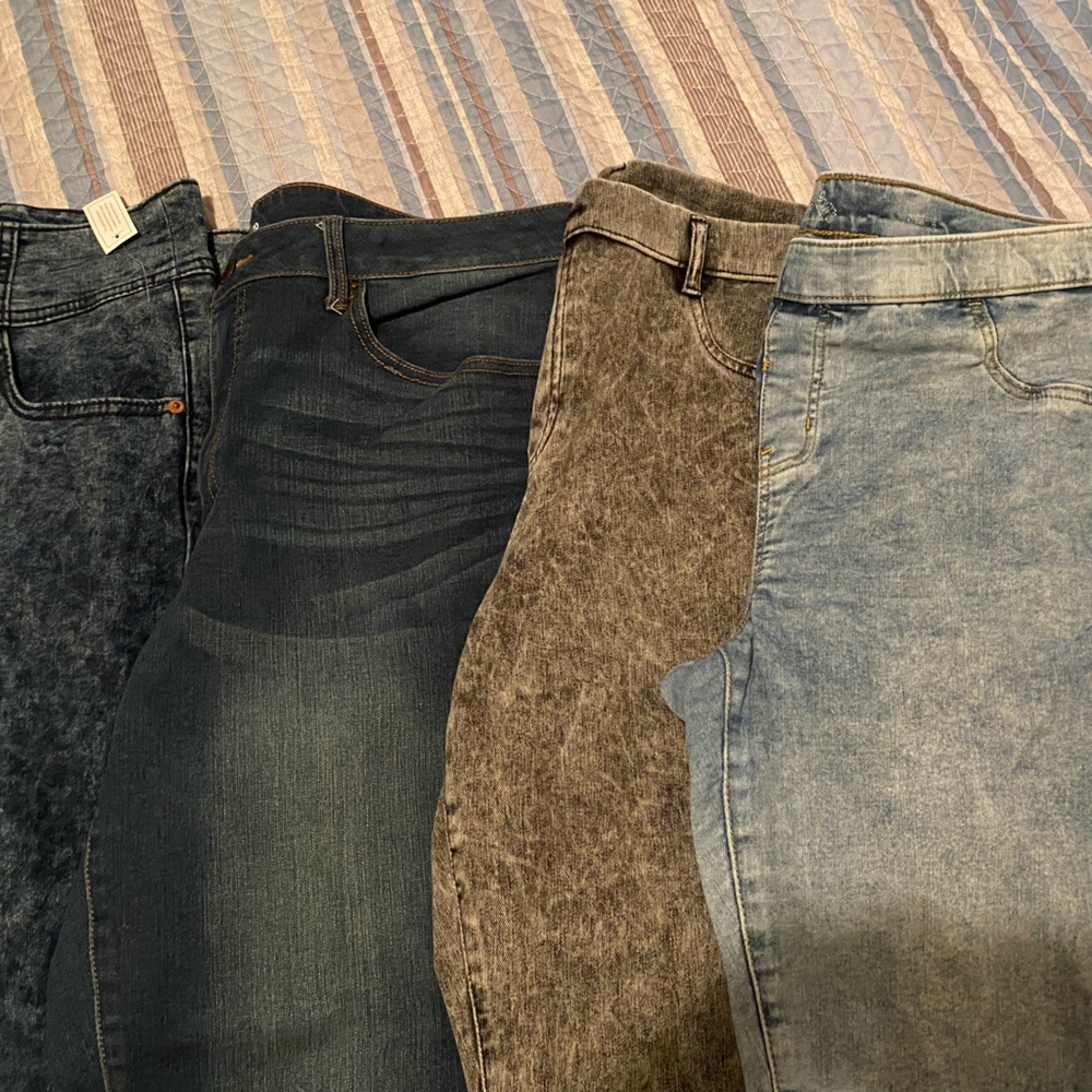 5 pair of Jeggings/Jeans